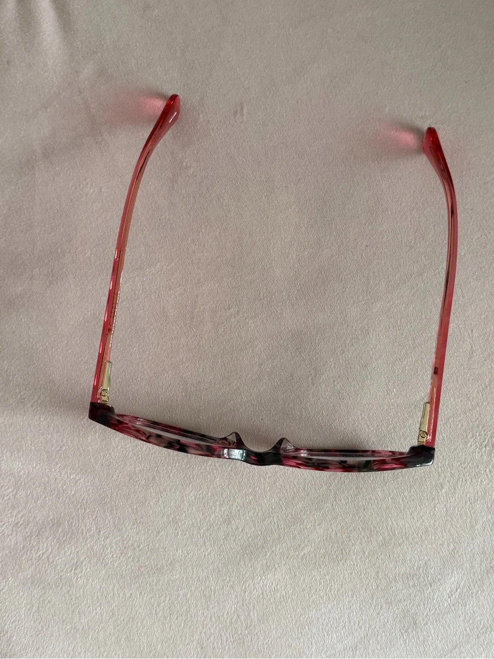 Kate Spade New York Red Tortoiseshell Glasses Jenna Demo Frames